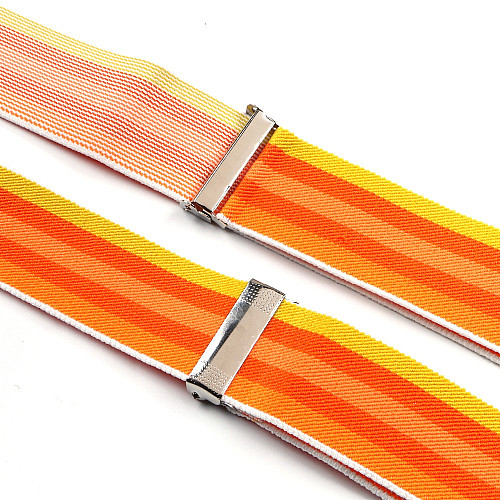 Підтяжки на гудзик в смужку PNP-5817