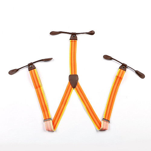 Підтяжки на гудзик в смужку PNP-5817