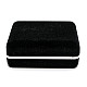 Коробочка бархатна під запонки чорна PP-2231