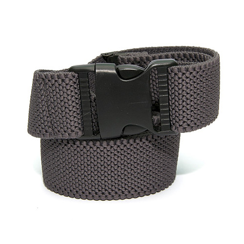 Подовжений стрейчевый ремень Gofin темно-серого цвета RGN-2213