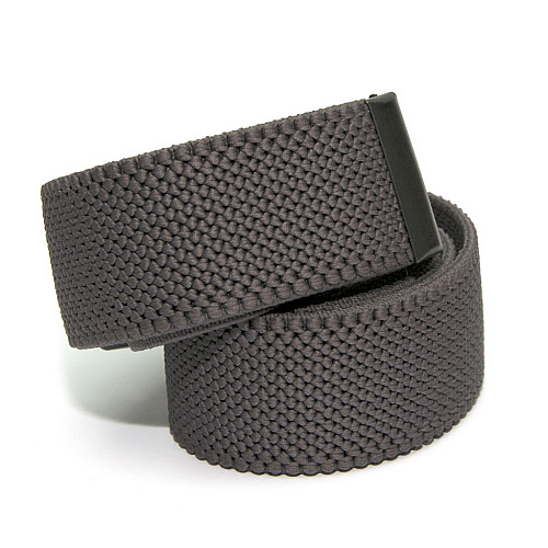 Подовжений стрейчевый ремень Gofin темно-серого цвета RGN-2213