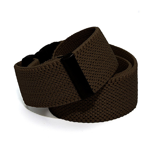 Стрейчевый ремень Gofin темно-коричневого цвета RGN-2184