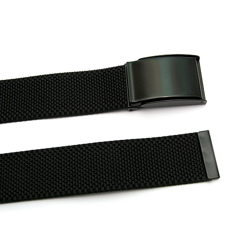 Ремінь Gofin чорний стрейчевий з відкривачкою для пива RGN-2185