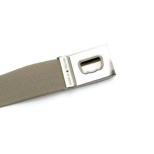 Подовжений бежевий стрейчевий ремінь Gofin з відкривачкою для пива RGN-2211