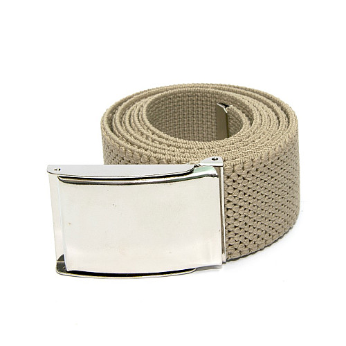 Подовжений бежевий стрейчевий ремінь Gofin з відкривачкою для пива RGN-2211