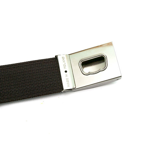 Темно-коричневий стрейчевий ремінь Gofin  з відкривачкою для пива RGN-2189