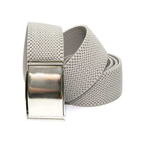 Подовжений світло-сірий стрейчевий ремінь Gofin з відкривачкою для пива RGN-2212