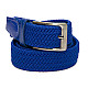 Стрейчевый ремень синий-електрик RGN-2238