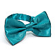Галстук бабочка Gofin бирюзовая однотонная BG-88-02