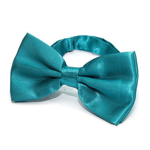 Галстук бабочка Gofin бирюзовая однотонная BG-88-02