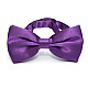 Галстук бабочка Gofin однотонная фиолетовая BG-88-05