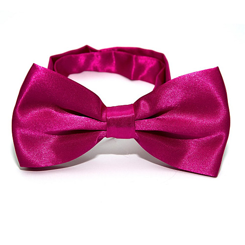 Краватка метелик Gofin рожевий-фуксія однотонний BG-88-14