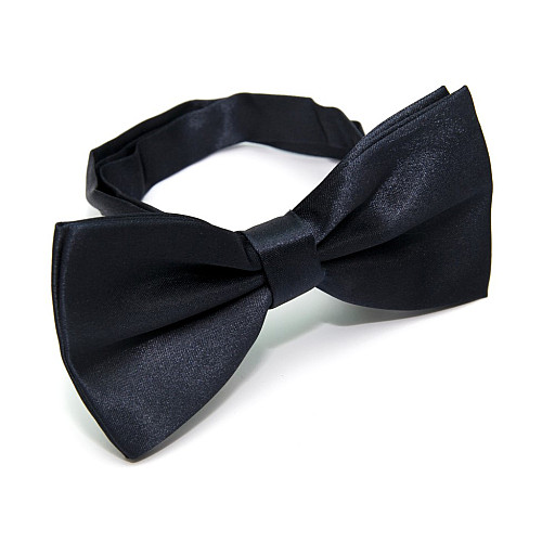 Краватка метелик Gofin темно-синя однотонний BG-88-19