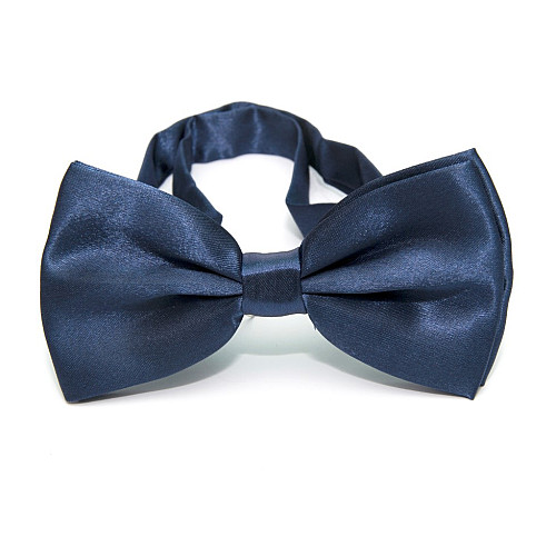 Краватка метелик Gofin Синя однотонний BG-88-21