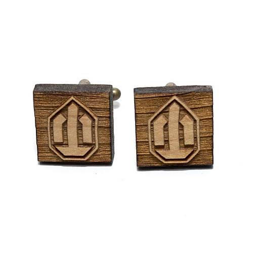 Дерев’яні запонки World of Tanks‎ DZP-0621