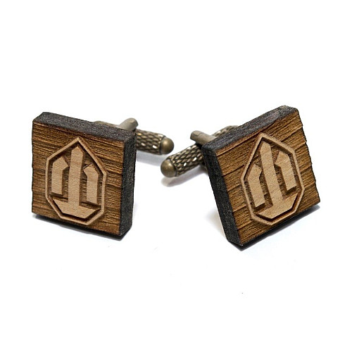 Дерев’яні запонки World of Tanks‎ DZP-0621