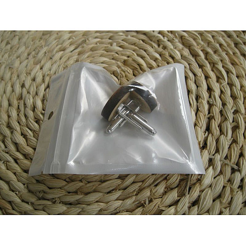 Дерев'яні запонки велосипед DZP-0647