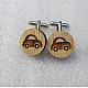Деревянные запонки авто DZP-0653