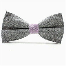 Краватка метелик сірий GBF-1012