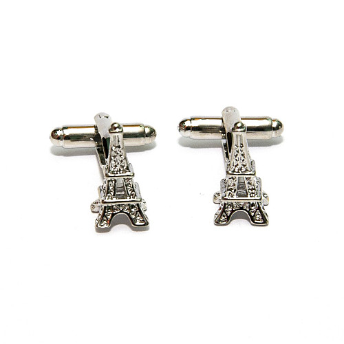 Запонки эйфелева башня ZPH-1024