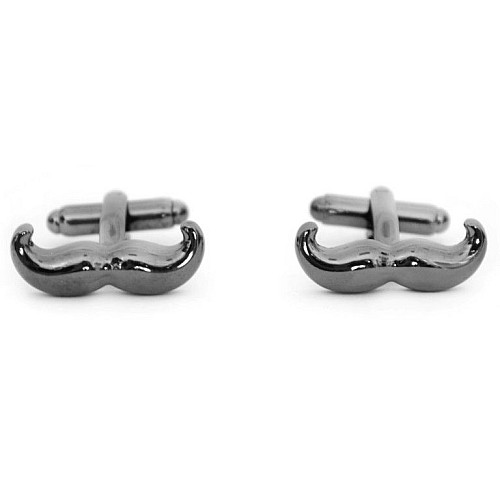 Запонки усы Черные ZPH-1060