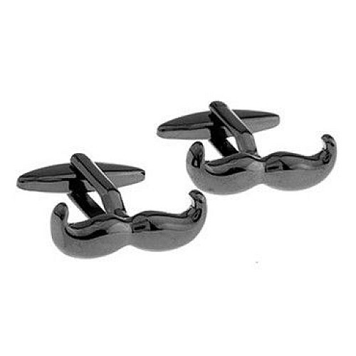 Запонки усы Черные ZPH-1060