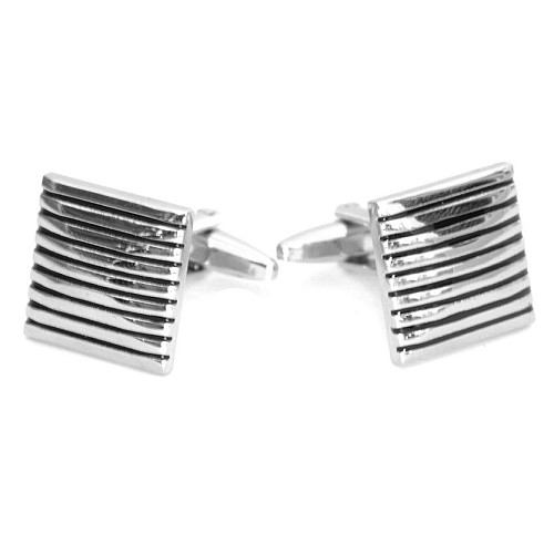 Запонки с Черными полосками ZPH-1065