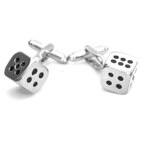 Запонки игральная кость ZPH-1069