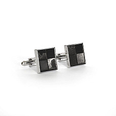 Запонки в квадратики ZPH-1078