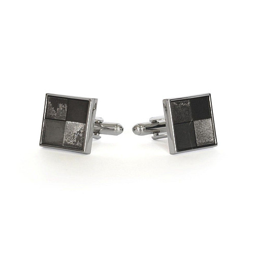 Запонки в квадратики ZPH-1078