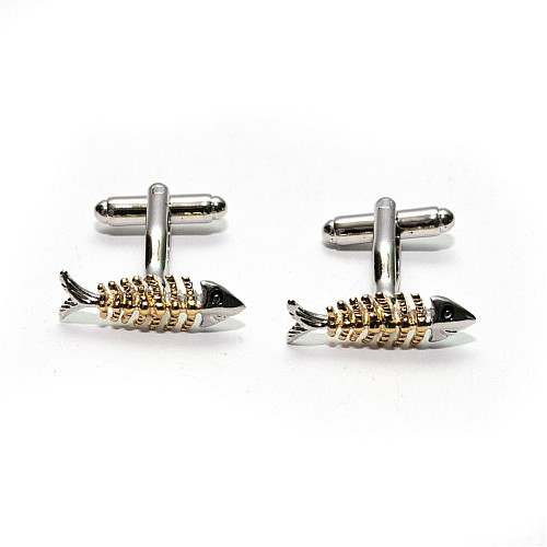 Запонки Gofin у вигляді риби ZPH-1112