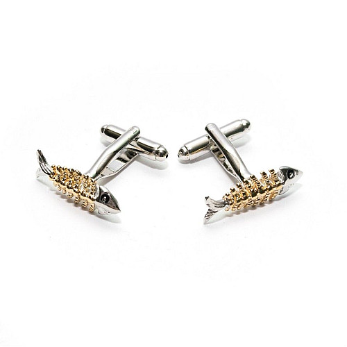 Запонки Gofin у вигляді риби ZPH-1112