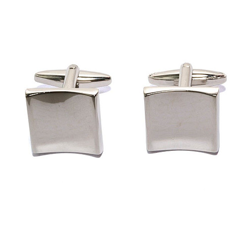 Запонки Gofin квадратні впуклі ZPH-1117