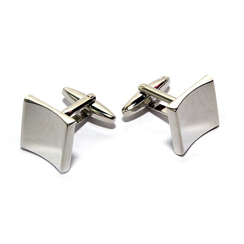 Запонки Gofin квадратні впуклі ZPH-1117