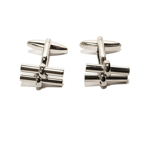 Запонки столбики ZPH-1119