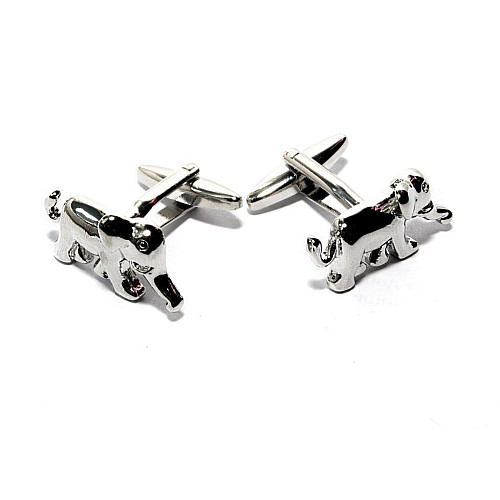 Запонки Gofin  слоники ZPH-1120