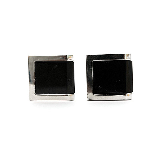 Запонки с камушком ZPH-1126