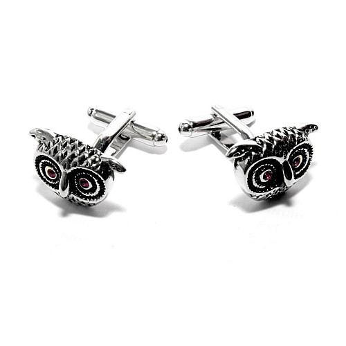 Запонки сова ZPH-1140