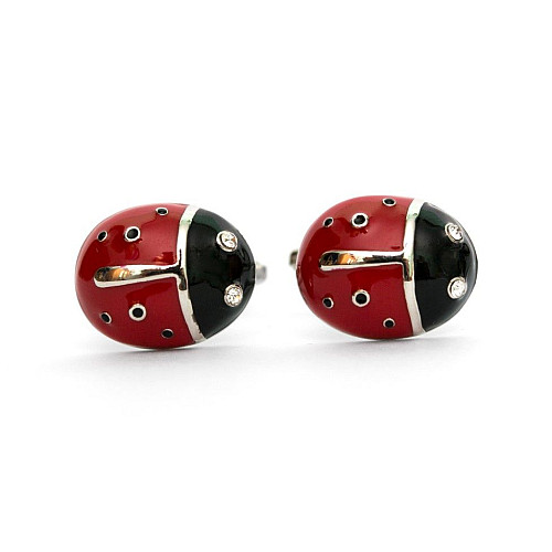 Запонки божья коровка ZPH-1143