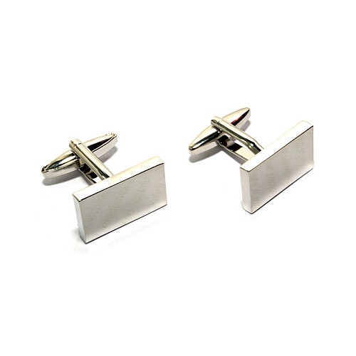 Запонки прямоугольные классические ZPH-1146