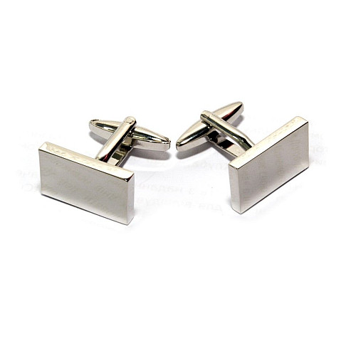 Запонки прямоугольные классические ZPH-1146