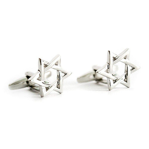 Запонки Gofin зірка давида-ізраїльська зірка ZPH-1153