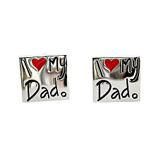 Запонки i love me dad ZPH-1156