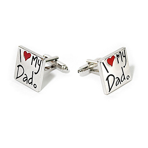 Запонки i love me dad ZPH-1156