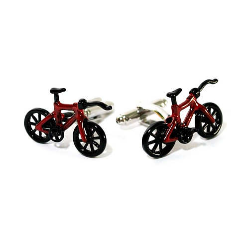 Запонки велосипед ZPH-1157