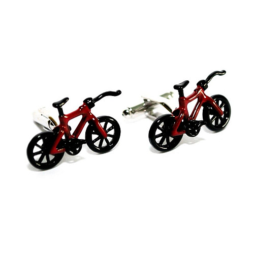 Запонки велосипед ZPH-1157