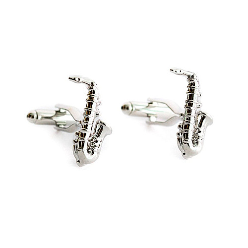 Запонки саксофон ZPH-1163
