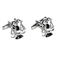 Запонки ваги правосуддя терези ZPH-1227