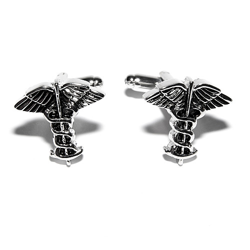 Запонки Gofin кадуцей (жезл Меркурія) ZPH-1229