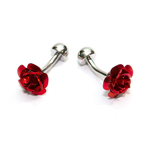 Запонки у вигляді троянд ZPH-1237